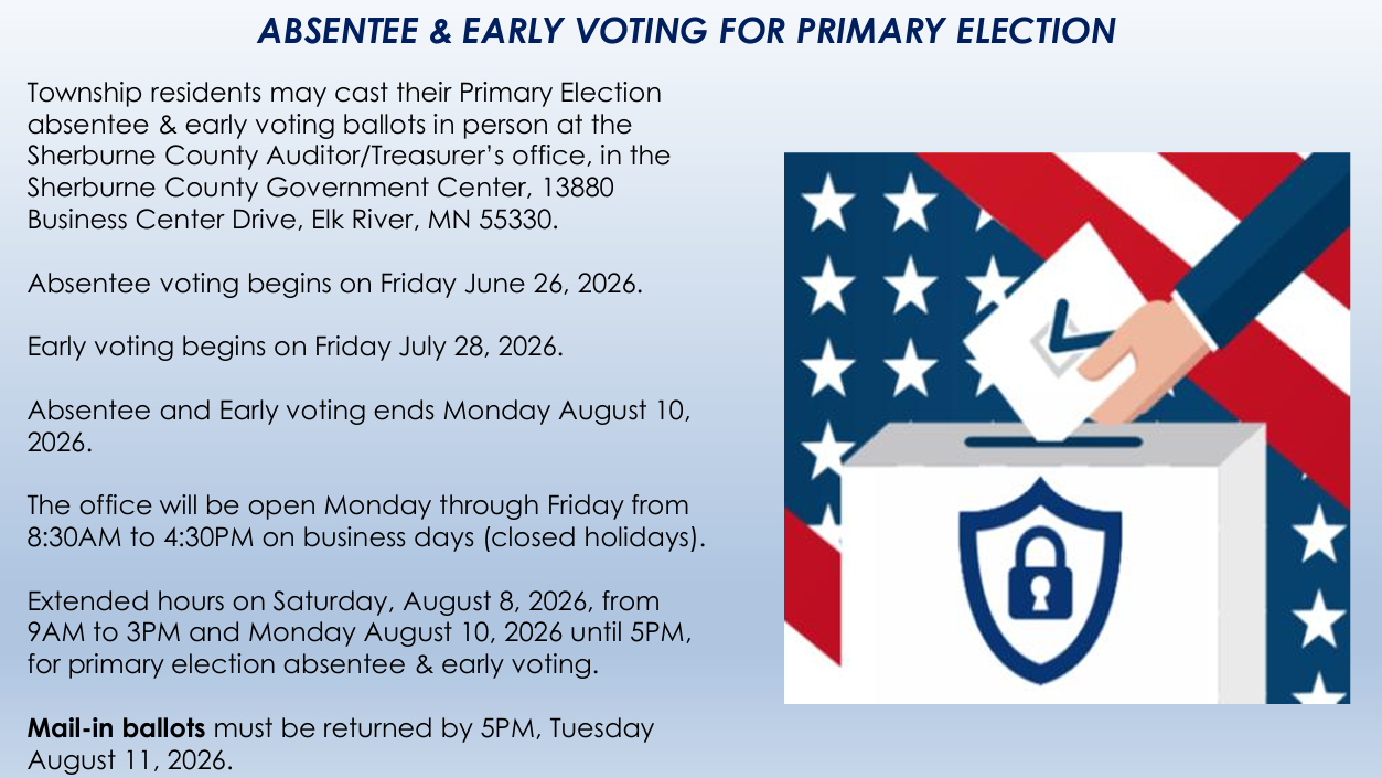 absentee early voting
